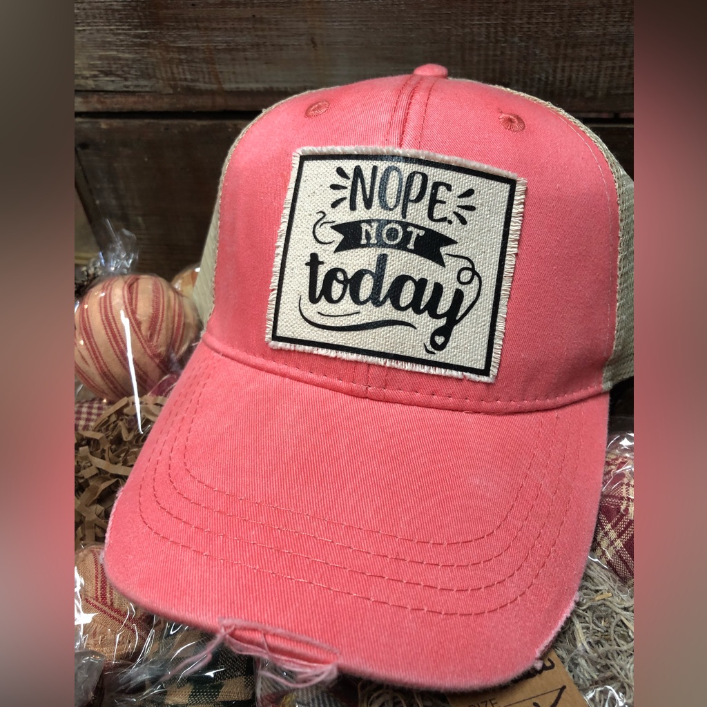 Not Today Patch Hat